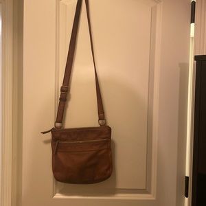 Leather margot crossbody